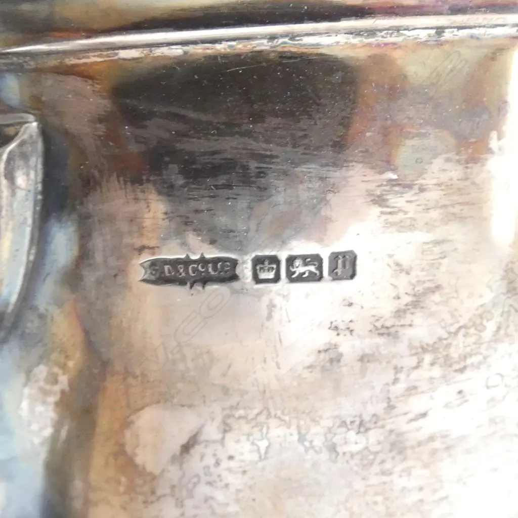 STG SILVER TROPHY CUP, STEWART DAWSON & Co. Ltd. SHEFFIELD 1907, 530gms Image 1++