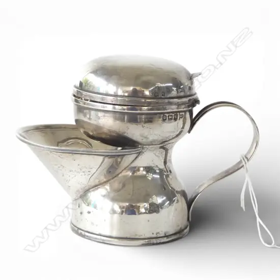 STG SILVER SHAVING MUG, B'HAM 1915 173gms