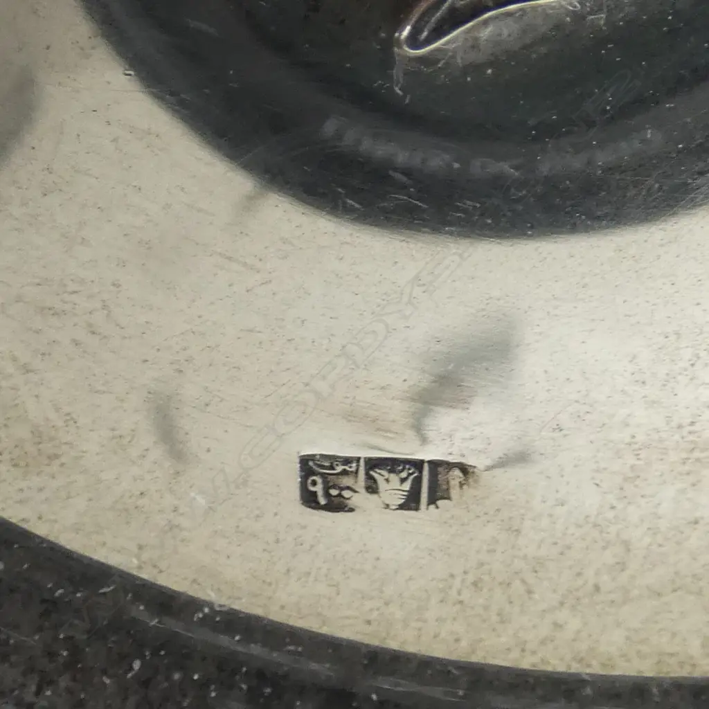 EGYPTIAN 900 SILVER SCARAB BEETLE DISH 53GMS Image 1++