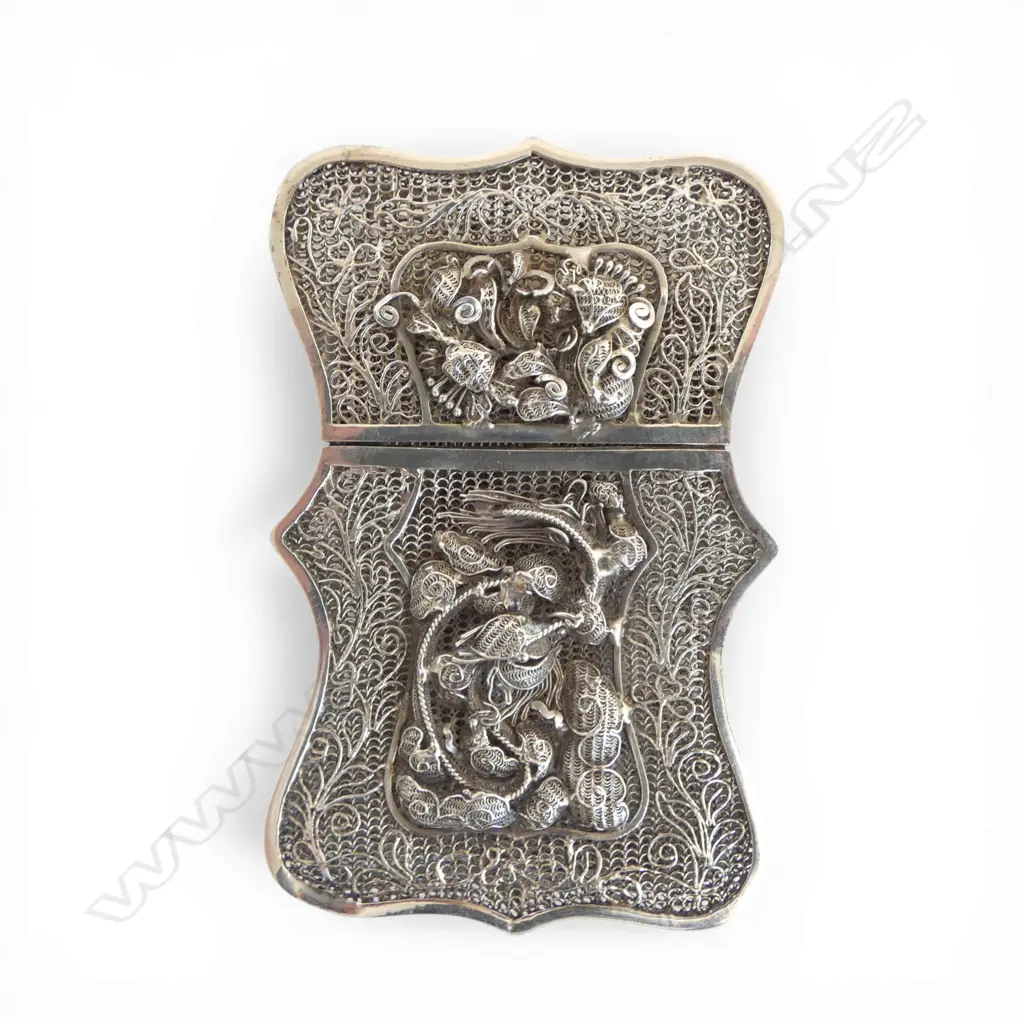 .900 SIVER CARD CASE 38gms Image 1++