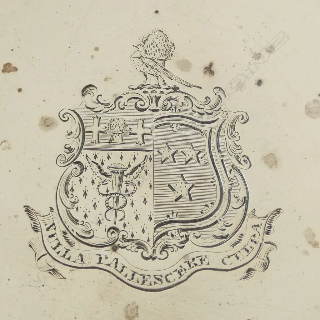 LIKELY LATE GEORGIAN STG SILVER BOWL, HALLMARKS RUBBED, POSSIBLY LONDON, 529gms Image 1++