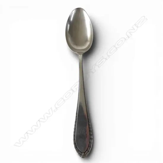 800 GERMAN SILVER WEDDING SPOON 64GMS