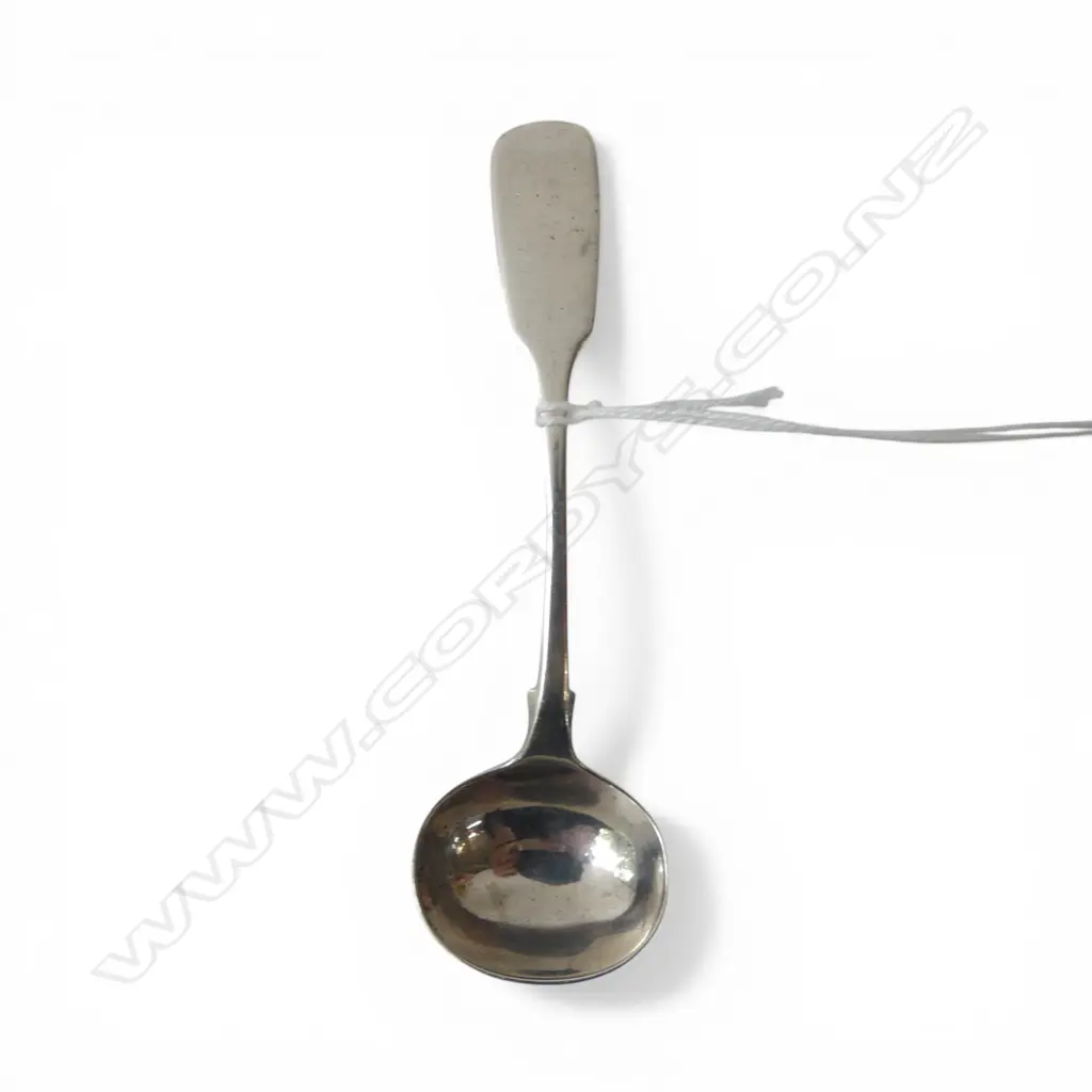 STG SILVER MUSTARD SPOON, DUBLIN 1871, 10gms Image 1++