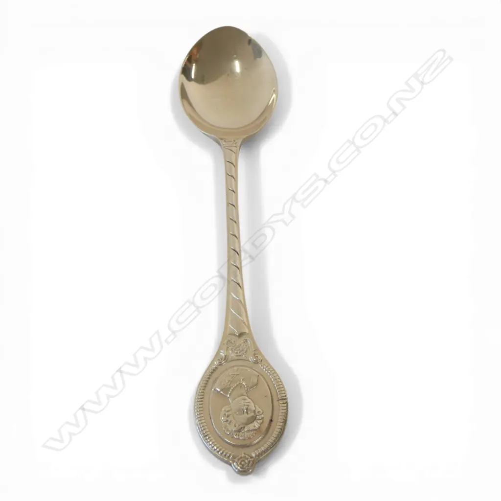 STG SILVER QEII TEASPOON, 27gms Image 1++