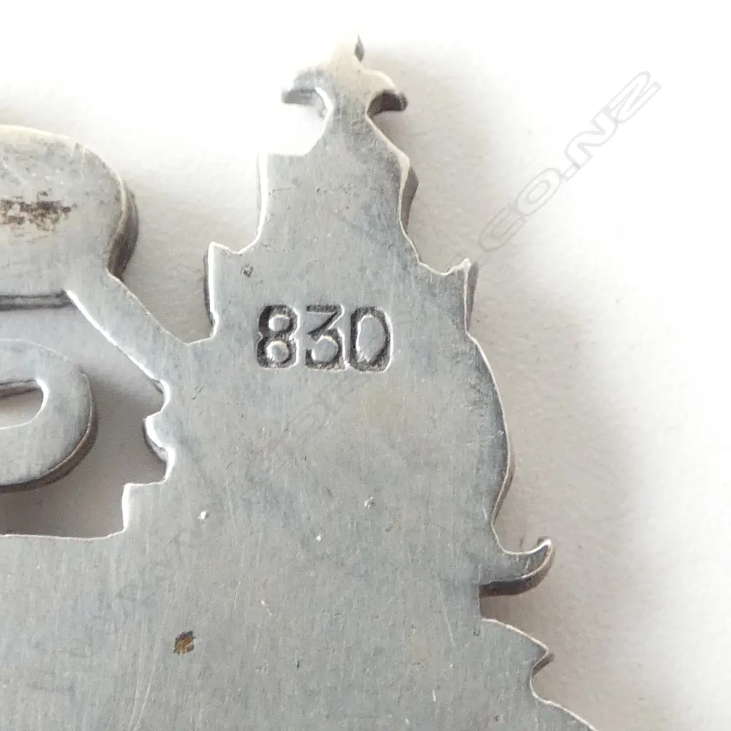 2 SILVER SPOONS; 2 925 INCL. GEORG JENSEN 39gms, ETHIOPIA 830 SILVER 36gms & 1 BUTTER KNIFE Image 1++