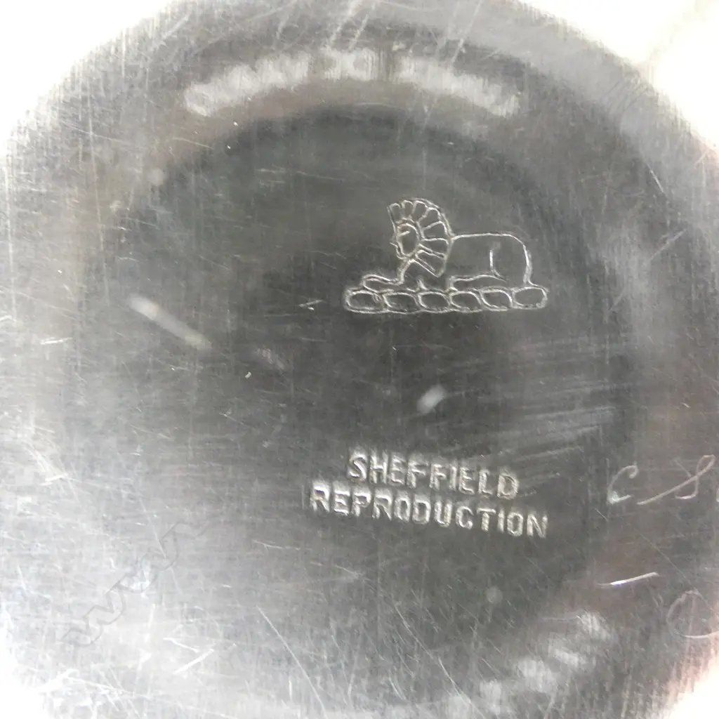 2 SILVER PLATE TRAYS W.650mm Image 1++