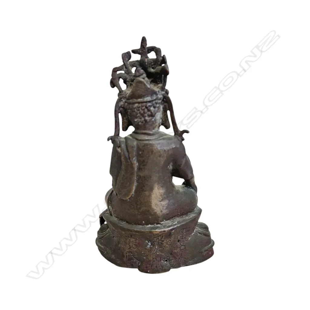 BRONZE GUANYIN SCULPTURE 160h. mm Image 1++