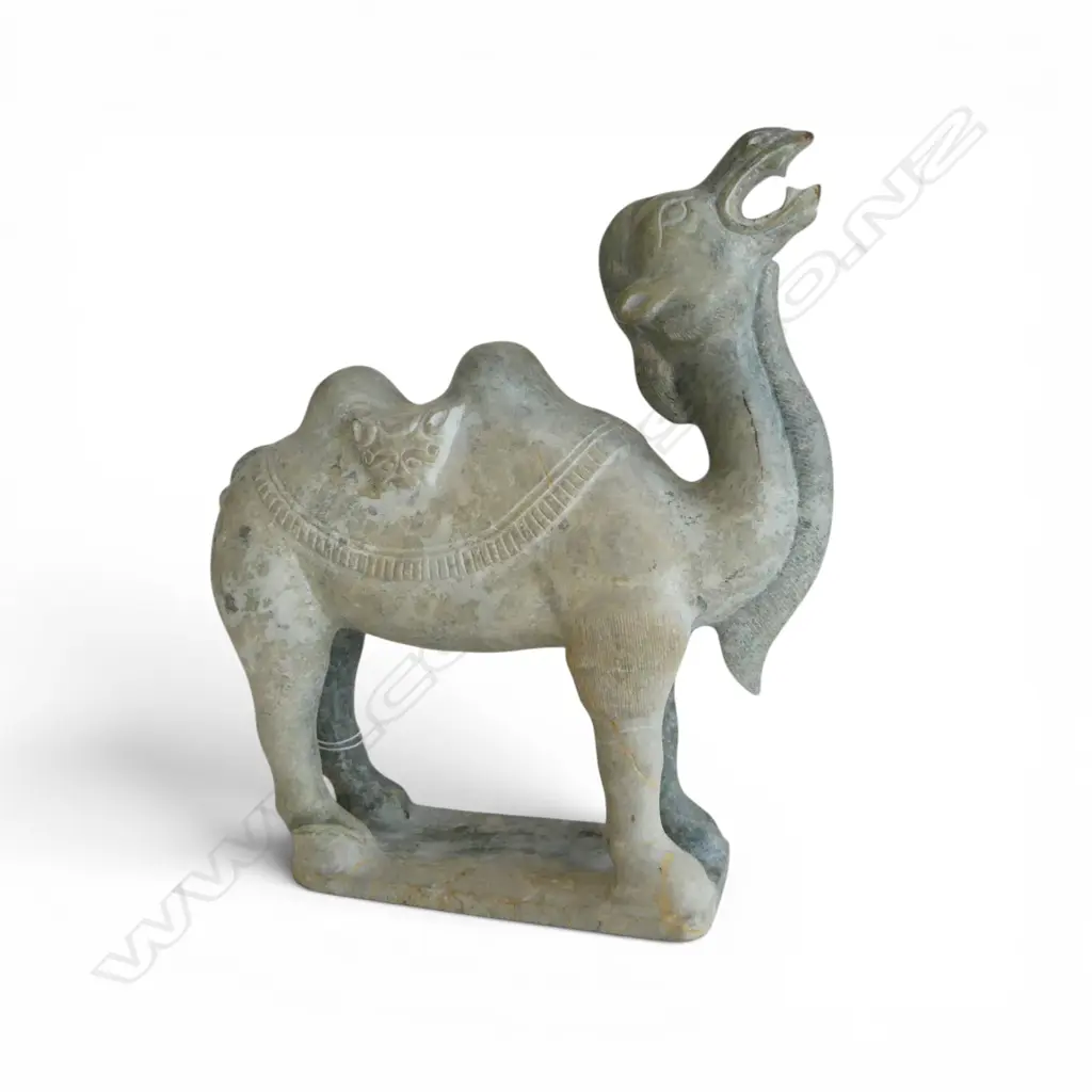 CARVED SOAPSTONE CAMEL H.280mm Image 1++