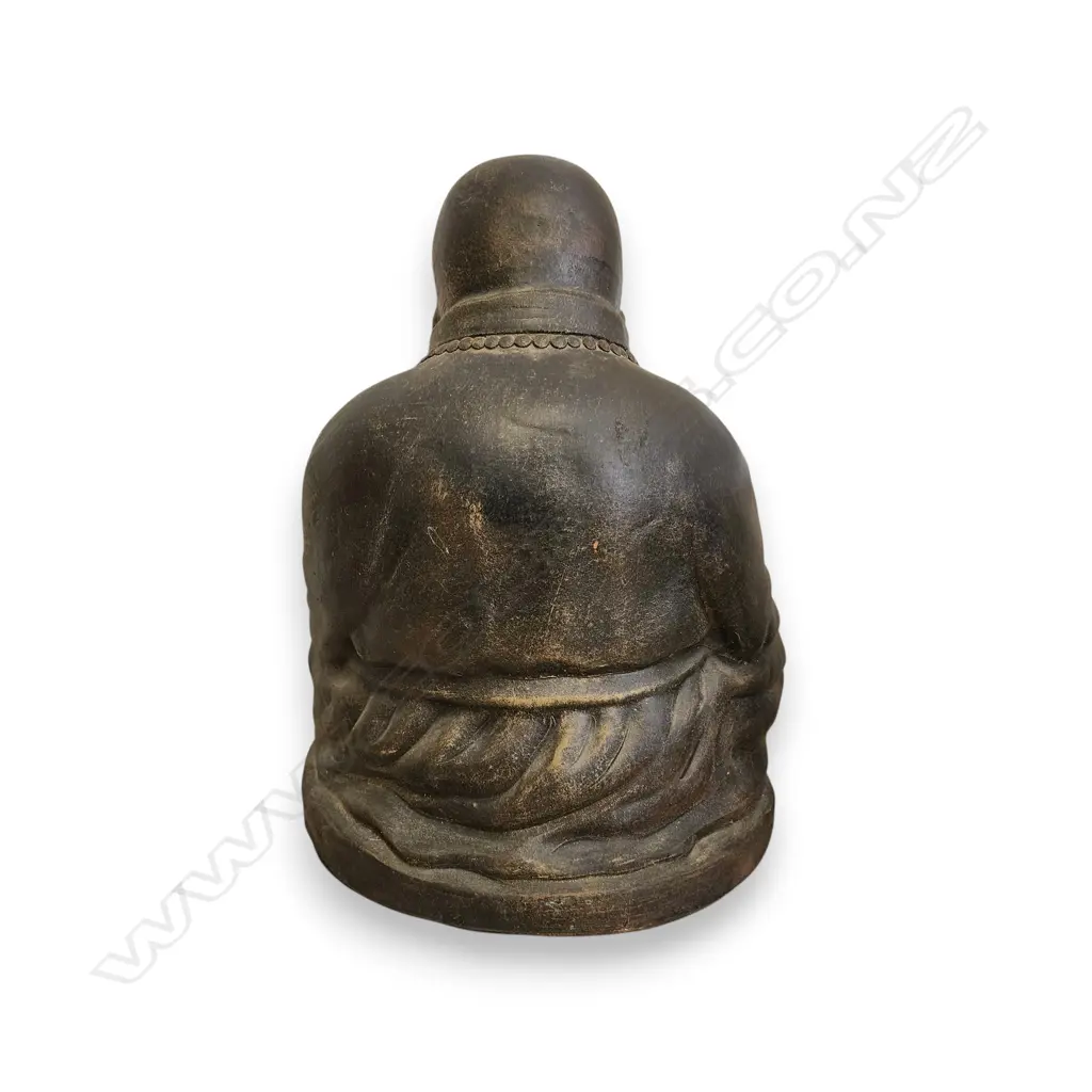 LARGE MEDITATING MONK STATUE 430h x 350w mm Image 1++