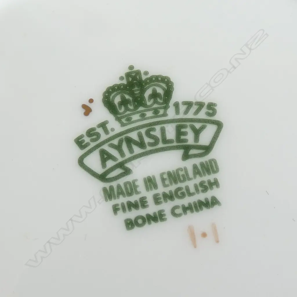 AYNSLEY PIN DISH + PR JUGS Image 1++