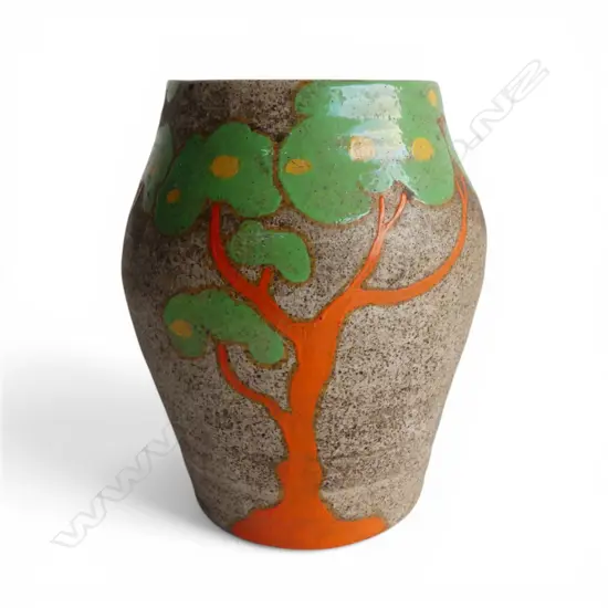 CLARICE CLIFF BIZARRE VASE H.140mm