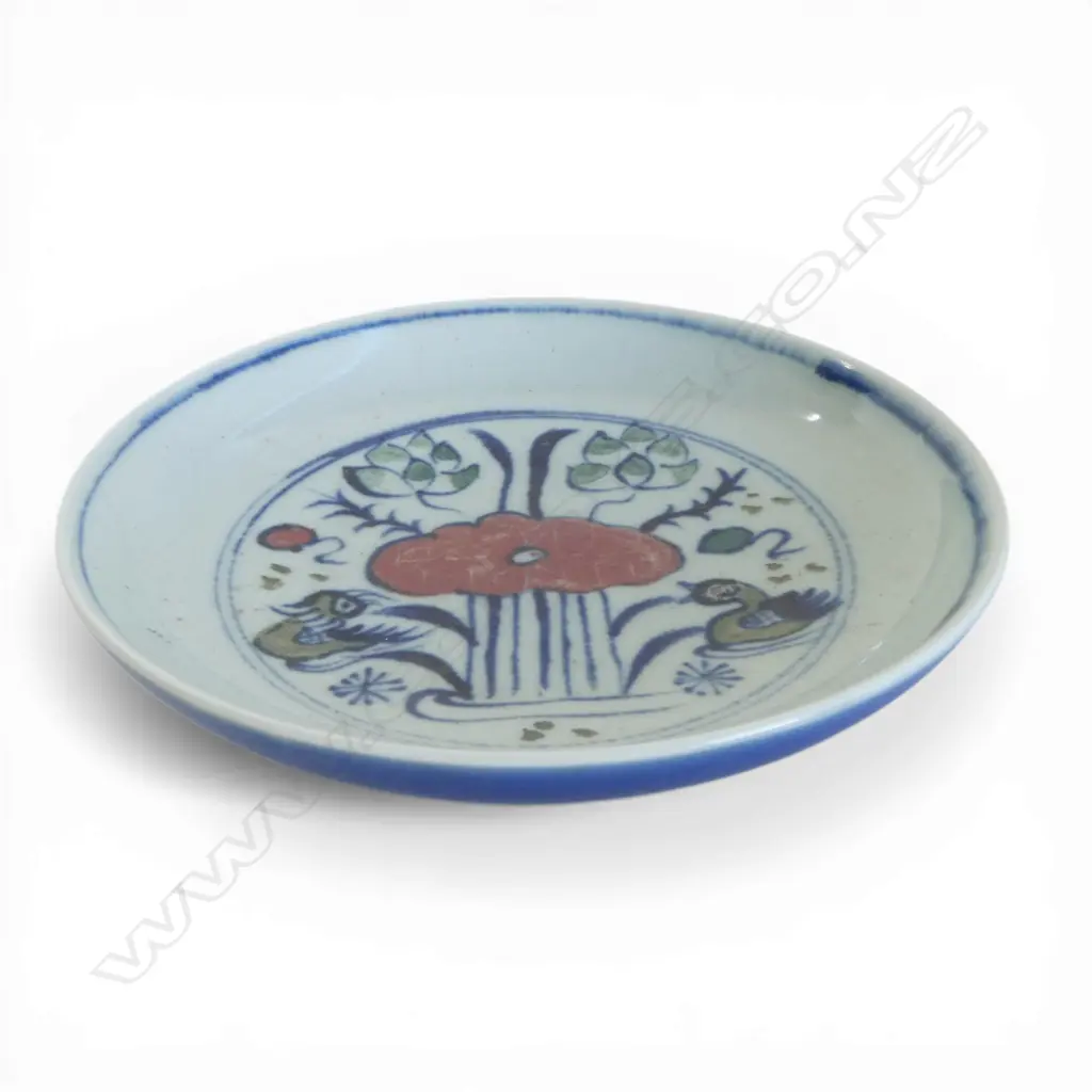 ORIENTAL PLATE 175mm dia Image 1++