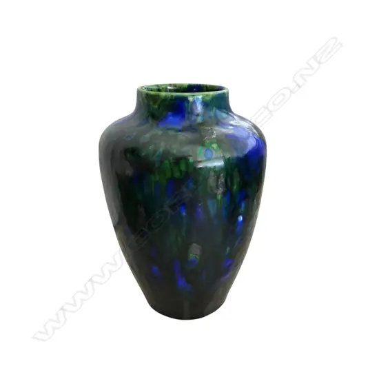 "ASTRA WARE" CERAMIC VASE BY MINTON, HOLLINS & CO 220 x 130 mm