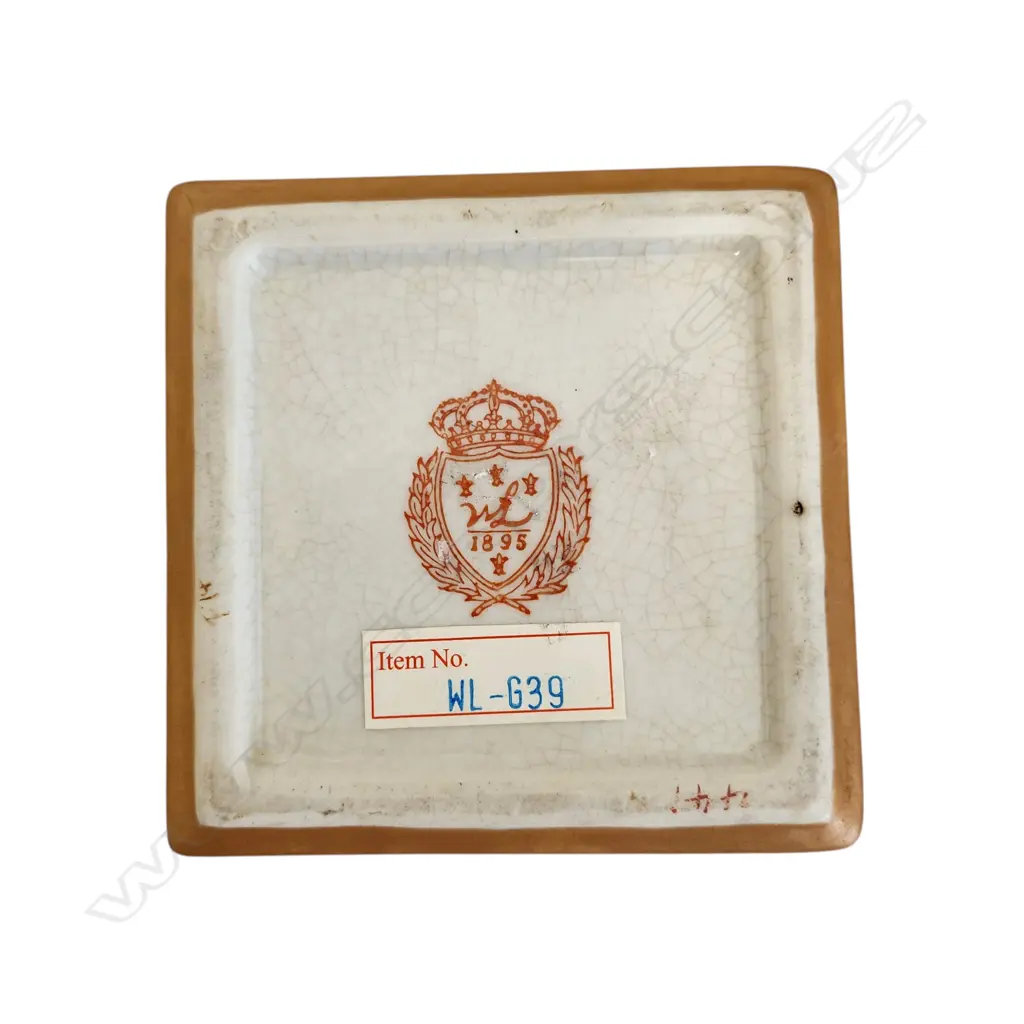 BLUE WITCH DALMATIAN MUG PLUS WONG LEE PORCELAIN TRINKET BOX Image 1++