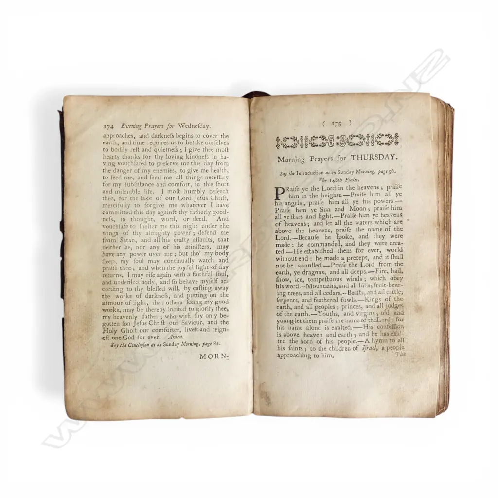 A MANUAL OF DEVOUT PRAYERS, PRINTED LONDON 1765 Image 1++