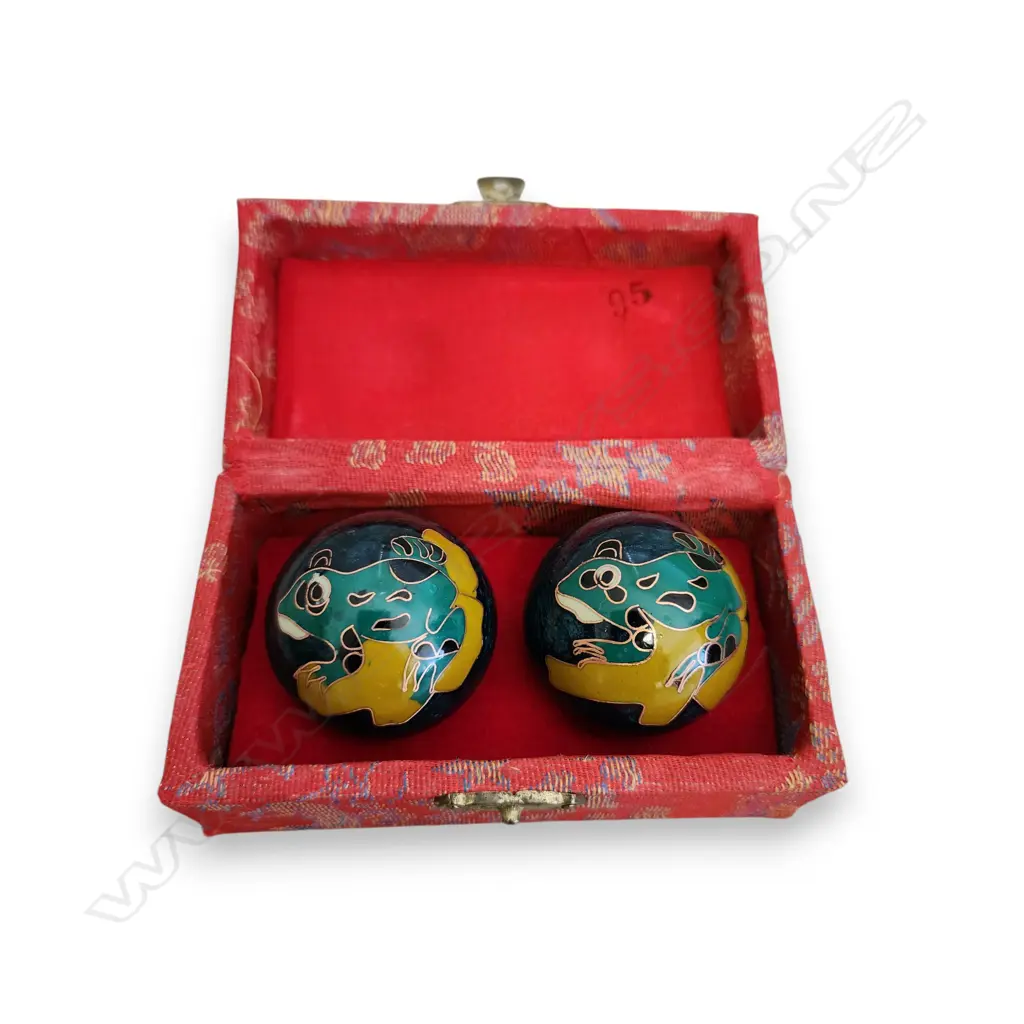 VINTAGE CHINESE BAODING BALLS Image 1++
