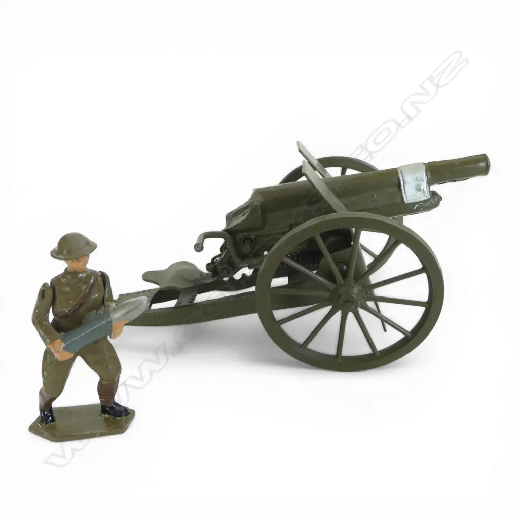 VINTAGE BRITAINS LEAD MODEL ROYAL CONON & LOADER Image 1++