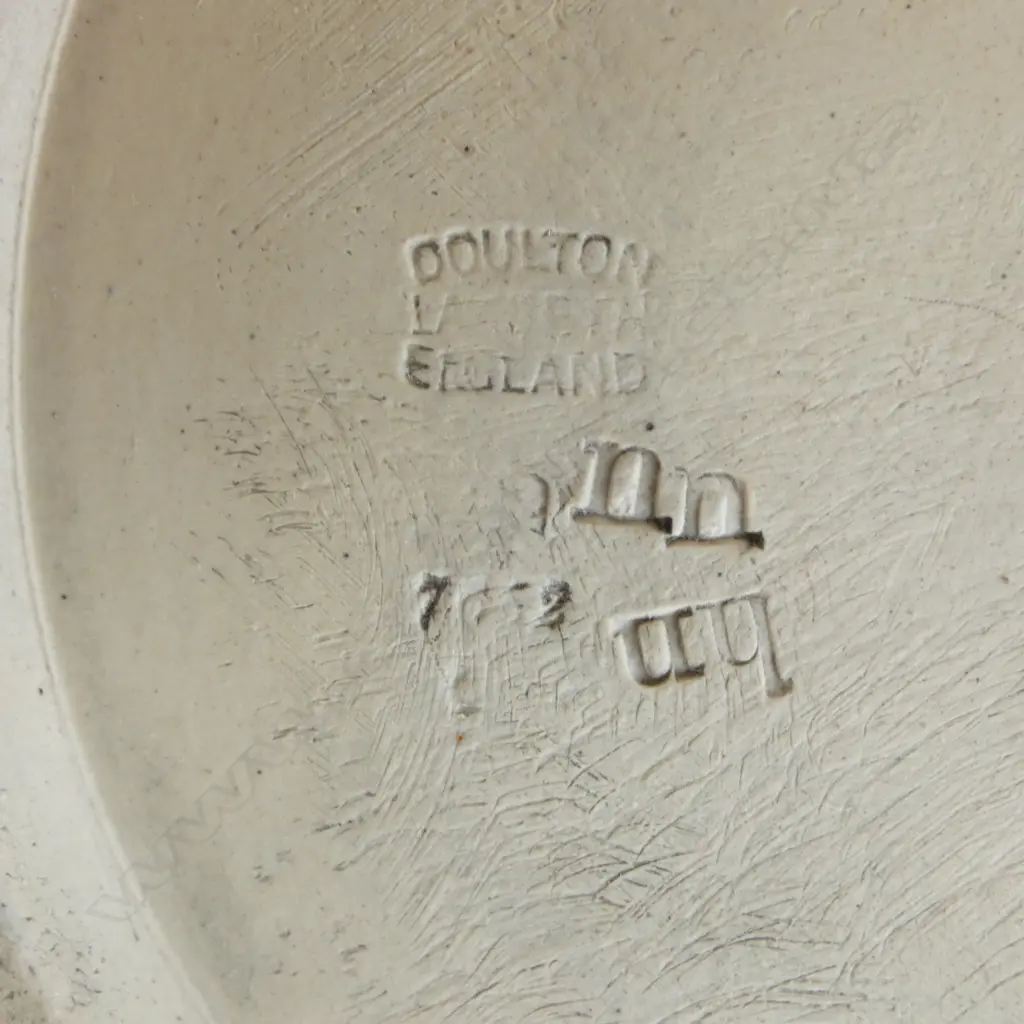 DOULTON LAMBETH STONE WARE Queen Victorian memorial JUG 1837-1897. With 2 portraits. By Emily Partington. H.240mm Image 1++