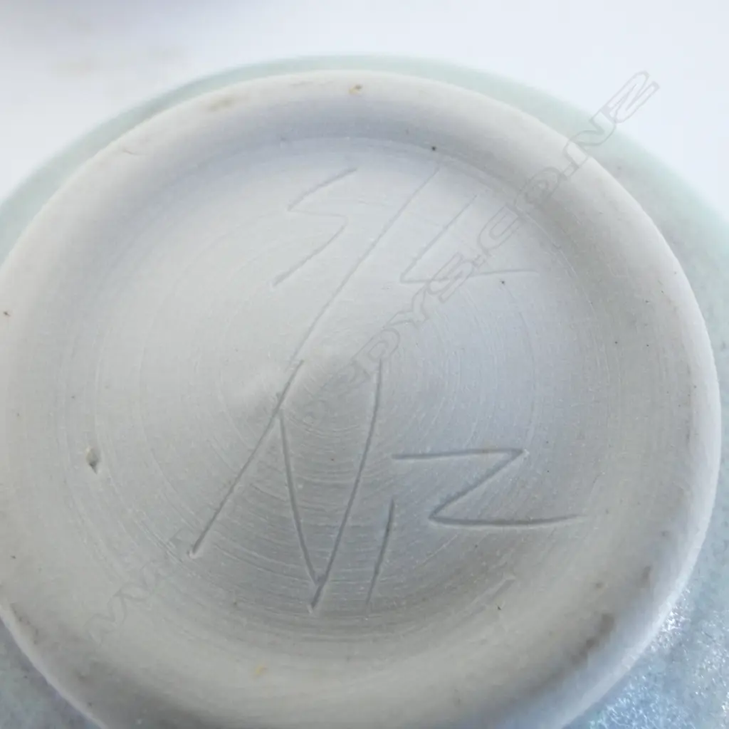 3 KEUM SUN LEE BLUE TRINKET BOXES, Dia.90mm Image 1++