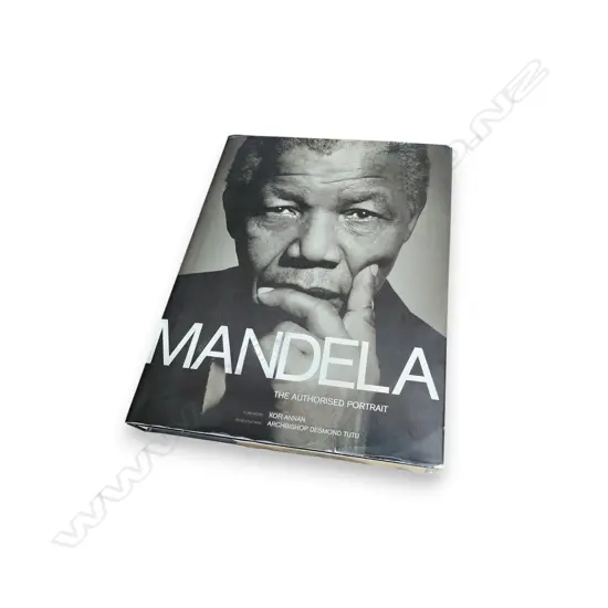 HARDCOVER BOOK MANDELA - THE AUTHORISED PORTRAIT