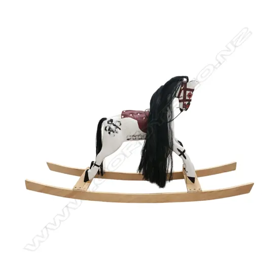 WOODEN ROCKING HORSE 510 x 800 mm