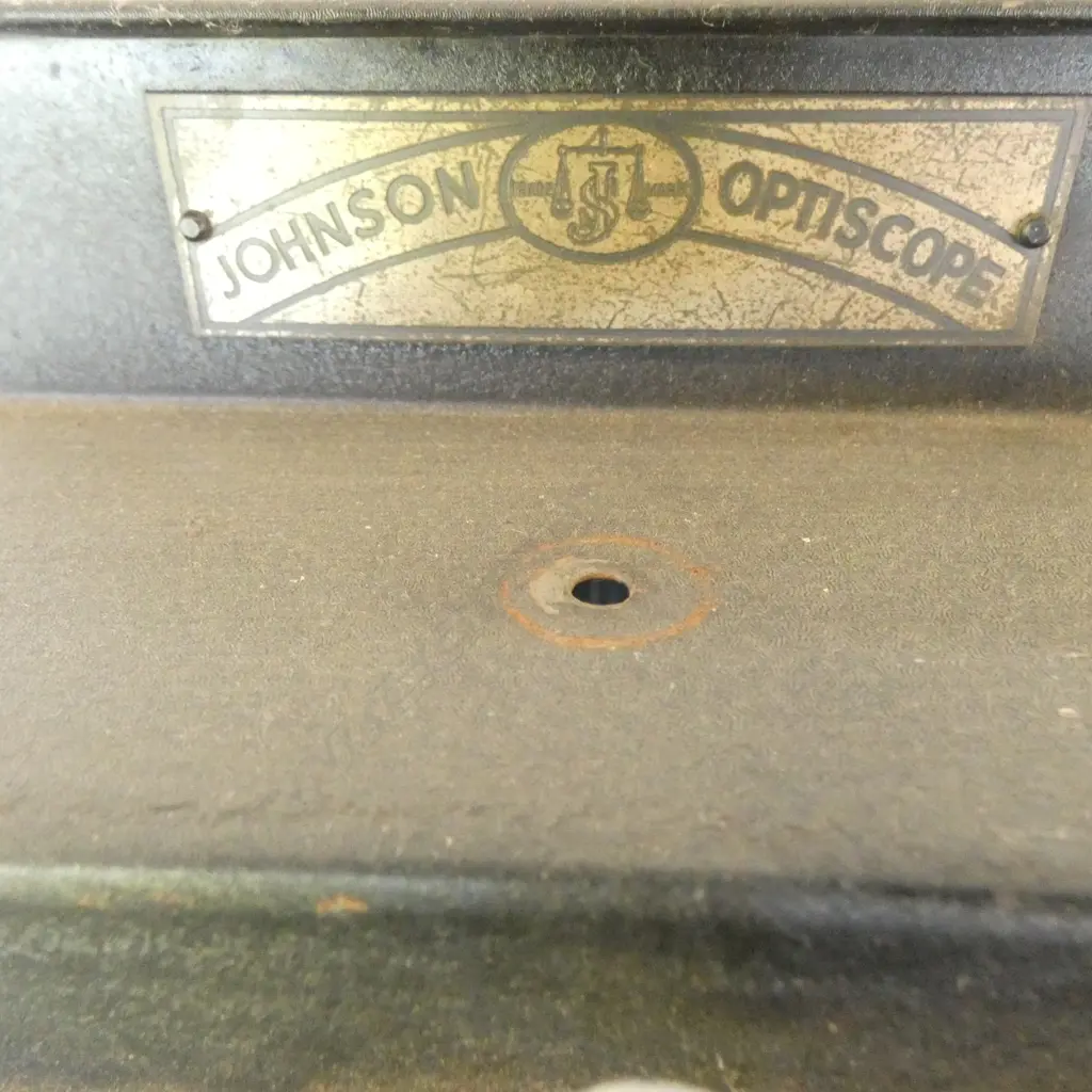 VINTAGE JOHNSON OPTISCOPE LANTERN PROJECTOR H.300mm Image 1++