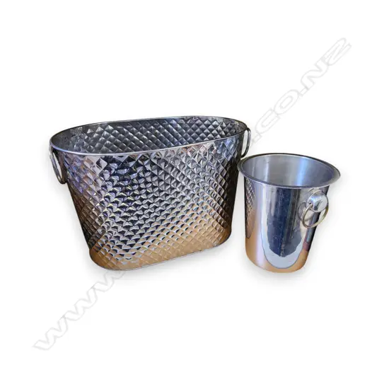 2 ICE BUCKETS 400 x 270 AND SMALLER H.210mm