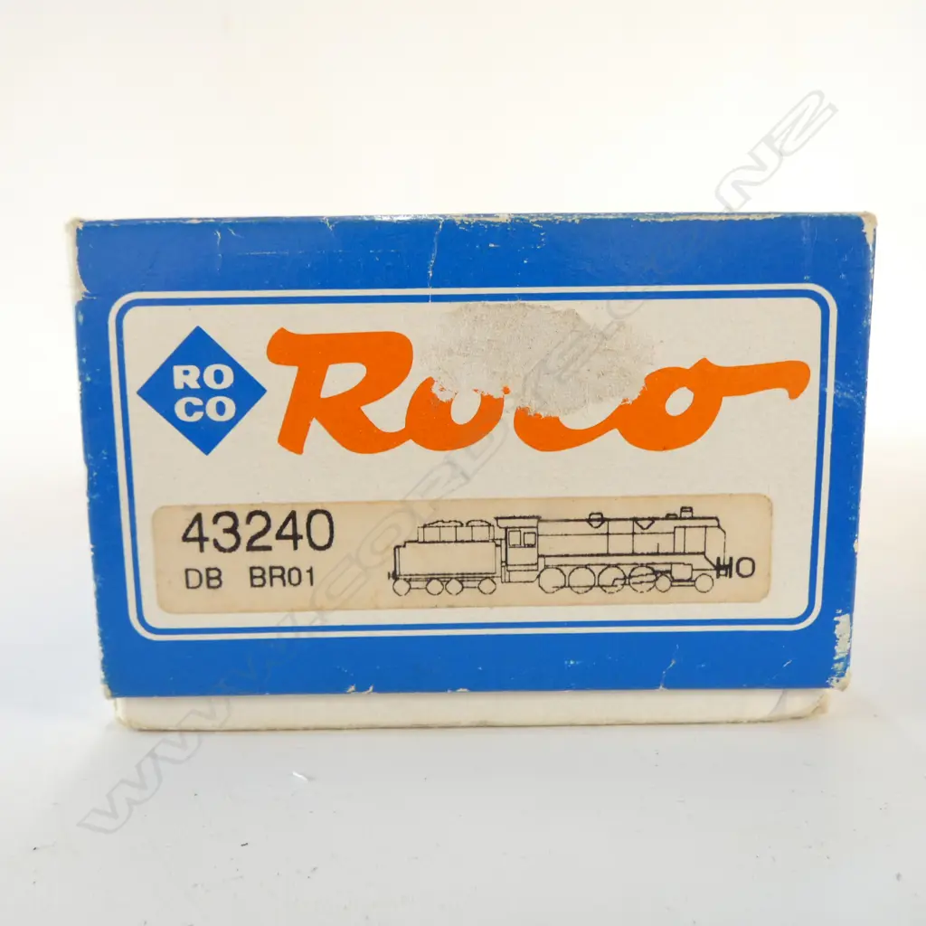 BOXED ROCO HO DB STEAM LOCOMOTIVE & TENDER 01 234 43240 Image 1++