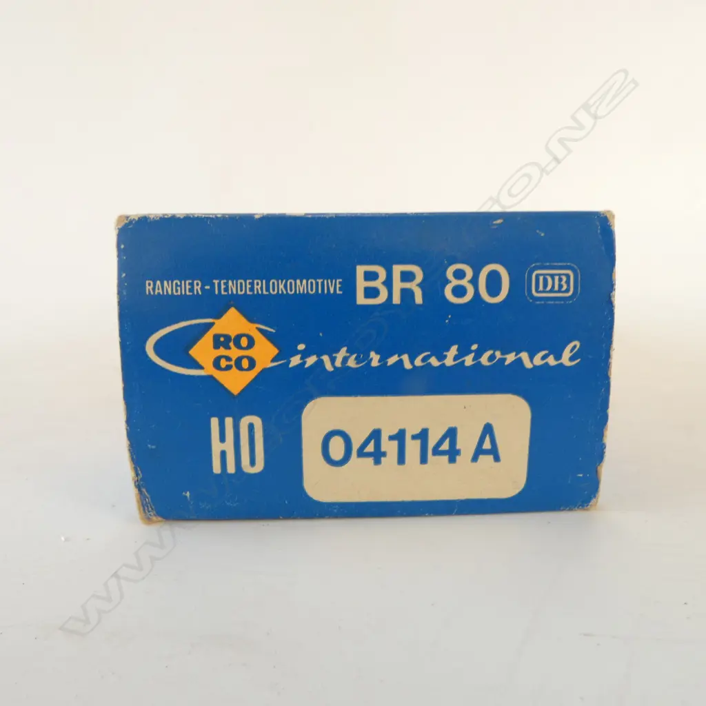 BOXED ROCO HO DB STEAM LOCOMOTIVE BR 80 028 04114 A Image 1++