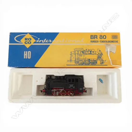 BOXED ROCO HO DB STEAM LOCOMOTIVE BR 80 028 04114 A