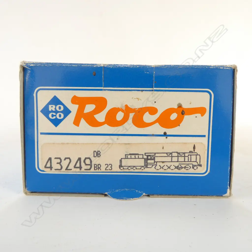 BOXED ROCO HO DB STEAM LOCOMOTIVE & TENDER BR 23 104 43249 Image 1++