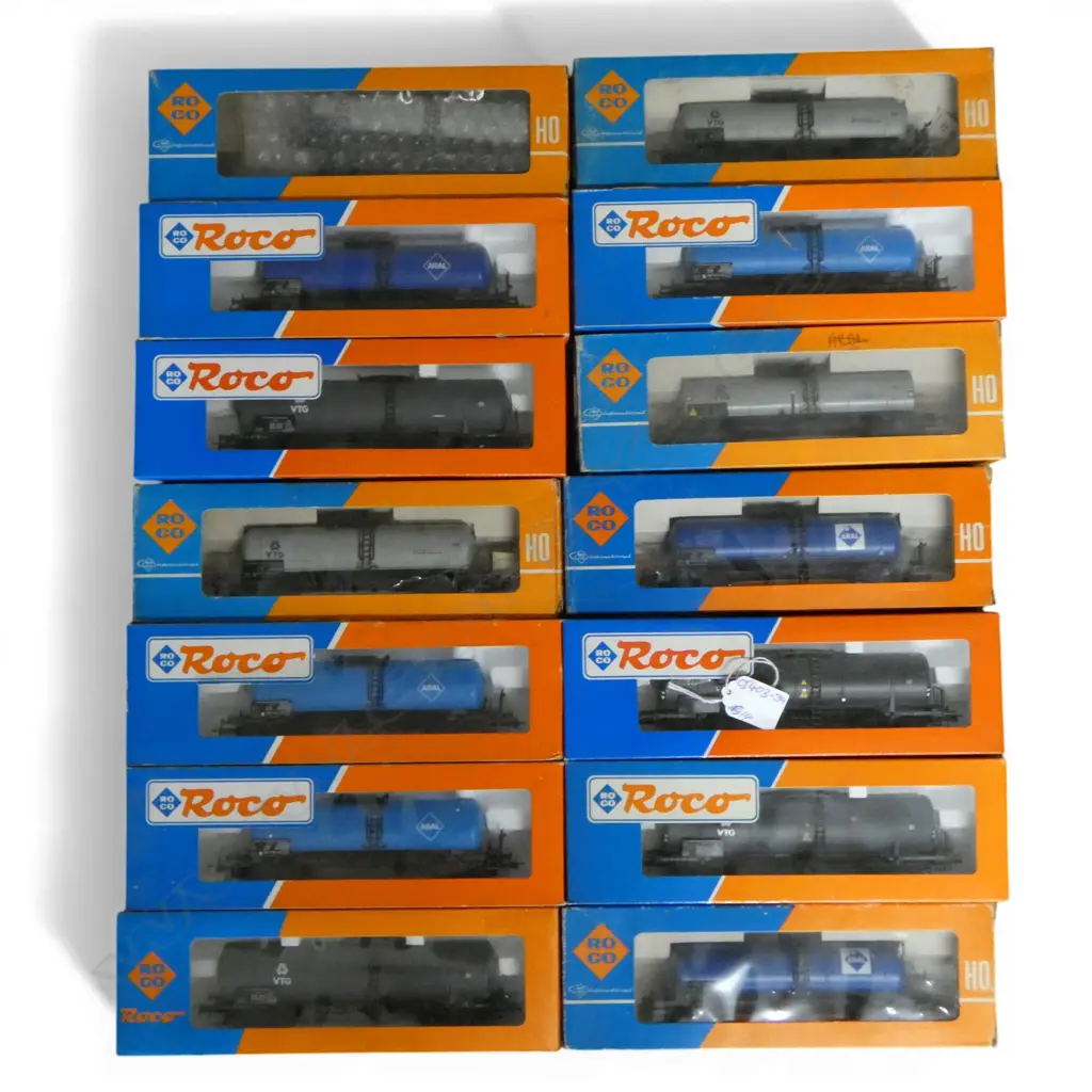 14 ASST. BOXED ROCO HO DB FLUID WAGONS Image 1++