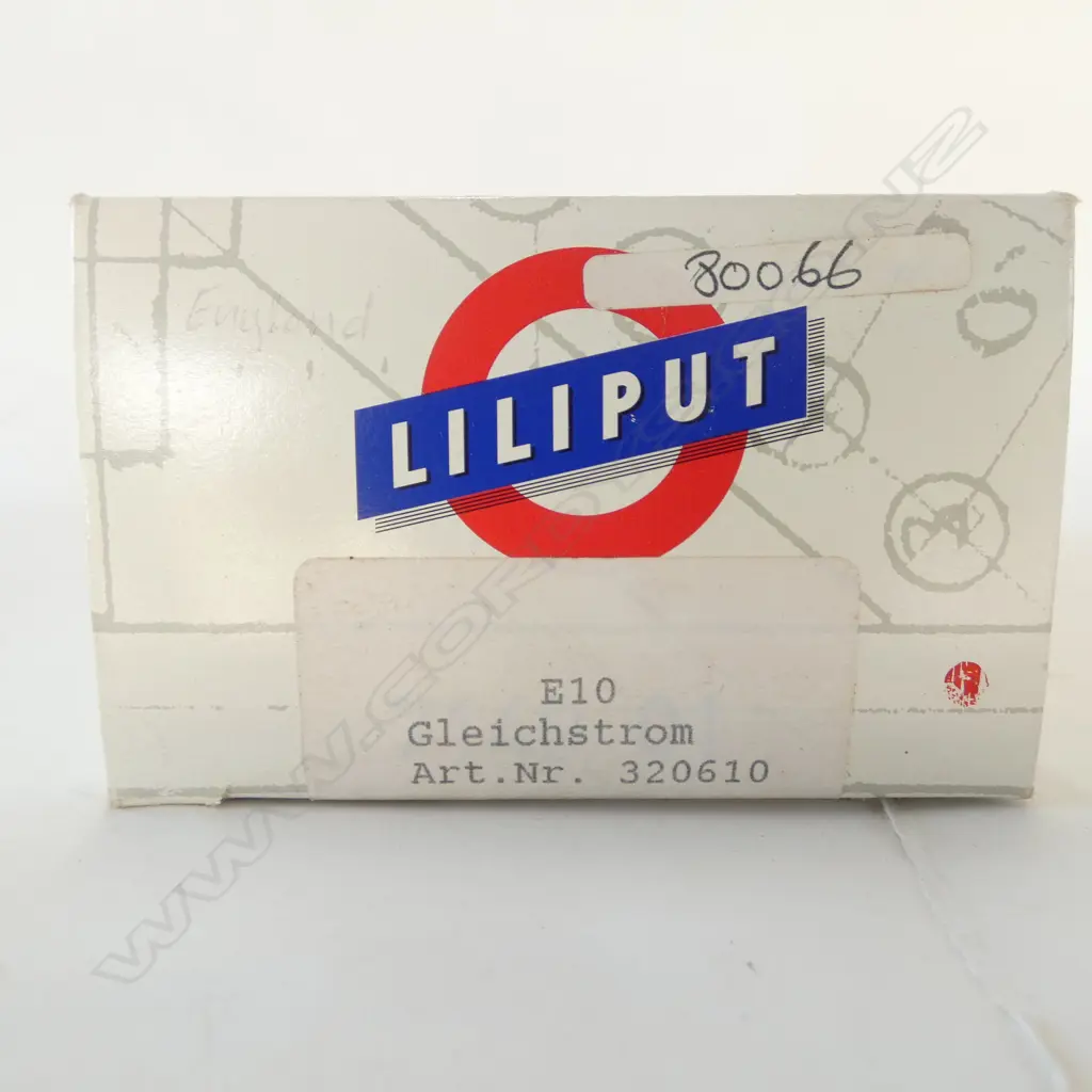 BOXED LILIPUT  HO DB PASSENGER LOCOMOTIVE E 10 216 320610 Image 1++
