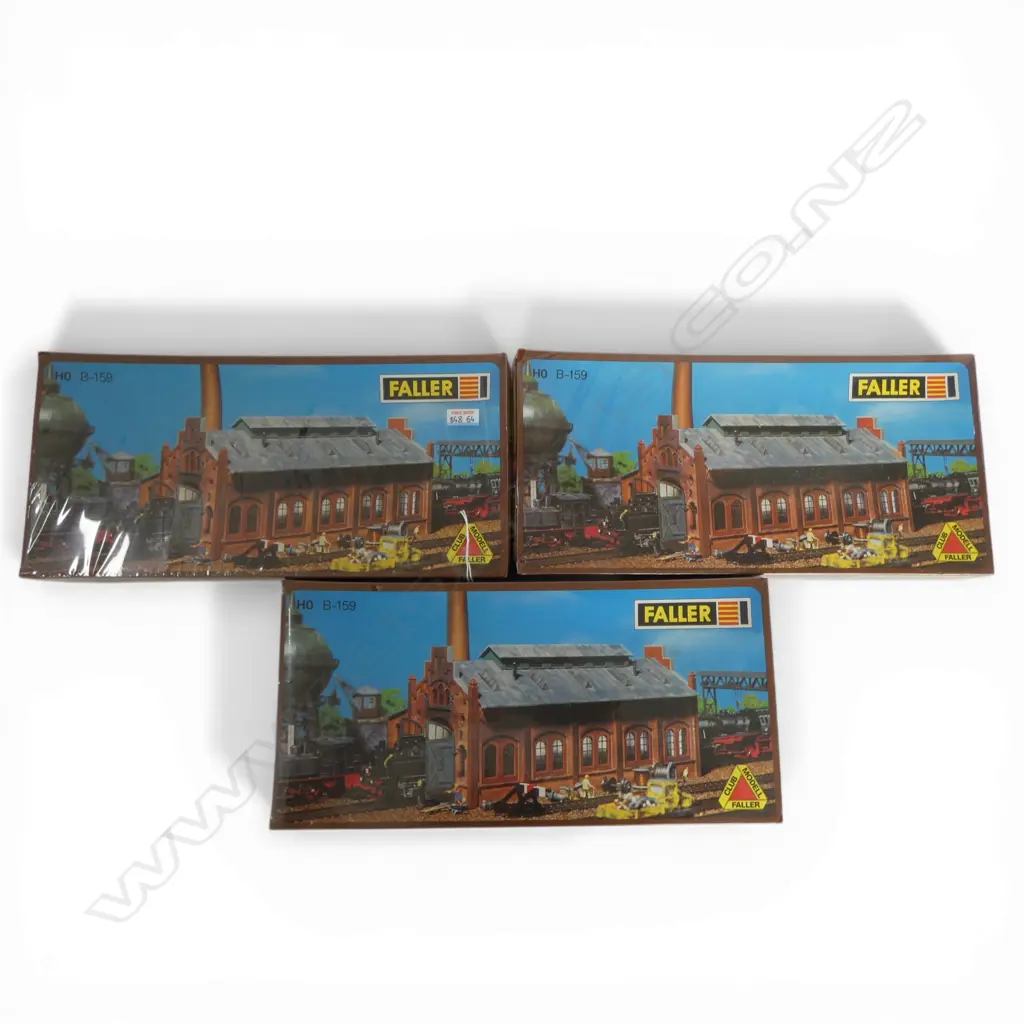 3 BOXED FALLER HO B-159 MODEL KITS Image 1++
