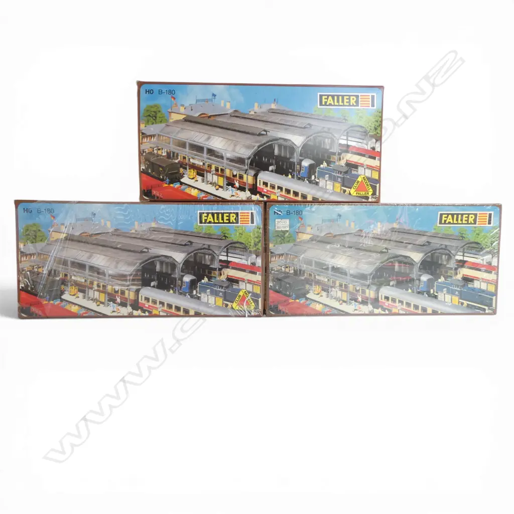 3 BOXED FALLER HO B-180 MODEL KITS Image 1++