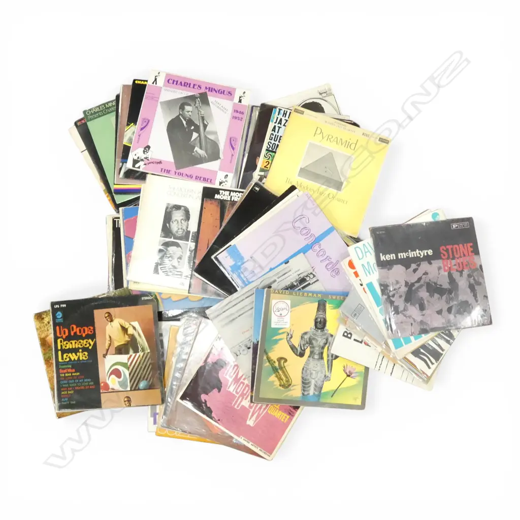 ASST.  JAZZ LPs Incl. DAVID LIEBMAM, MODERN JAZZ QUARTET, BOOKER LITTLE etc Provenance: Ex Collection Wellington Choy Image 1++