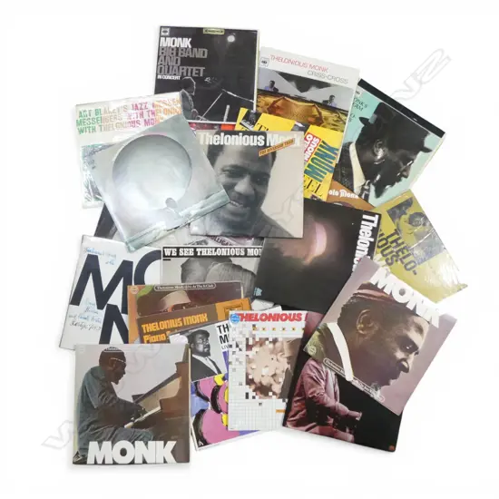 ASST. THELONIOUS MONK JAZZ LPs Provenance: Ex Collection Wellington Choy