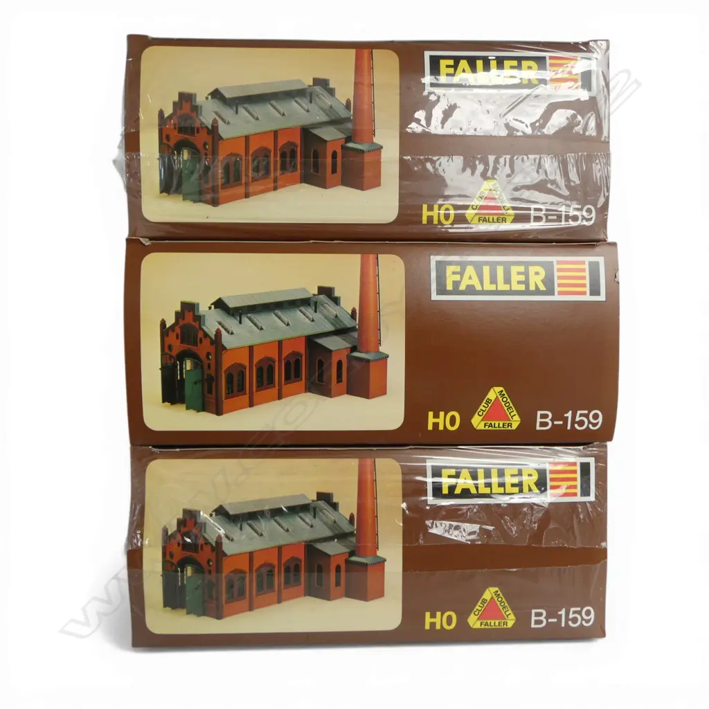 3 BOXED FALLER HO B-159 MODEL KITS Image 1++