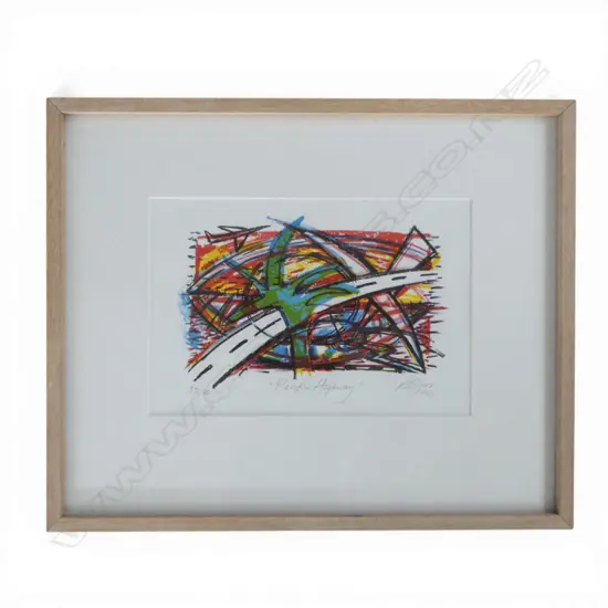 PHILIPPA BLAIR 'PACIFIC HIGHWAY' PRINT 99/120 1990 170x255mm