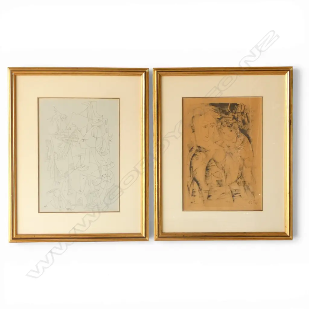 YEHUDA BACON, FEMALE PORTRAITS, LTD. ED. PRINTS, 340 X 235MM (EACH APROX) Image 1++