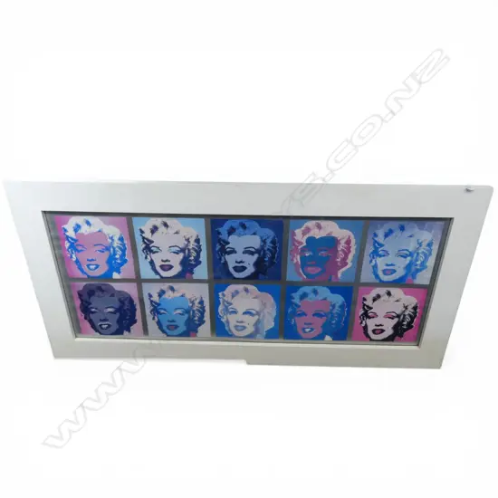 TEN MARILYN MUNROES PRINT 540x1320mm