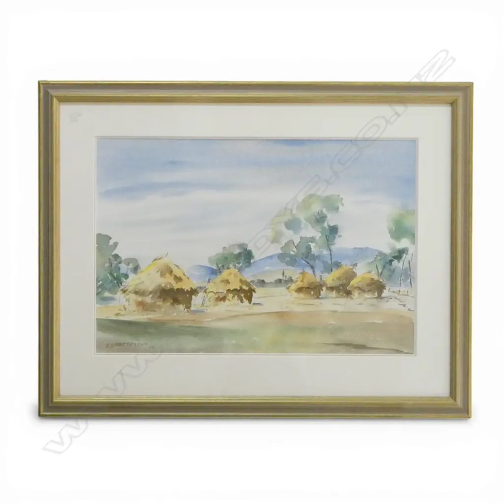 S. CHATTERTON, O'CONNOR'S FIVE STACKS APPLEBY, NELSON 1972, WATERCOLOUR, 340x510mm Image 1++