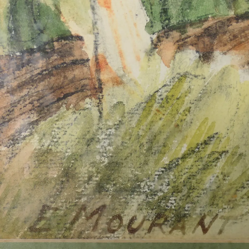 Elise Mourant (1921-1990) 'Pirongia Mountain', Image 1++
