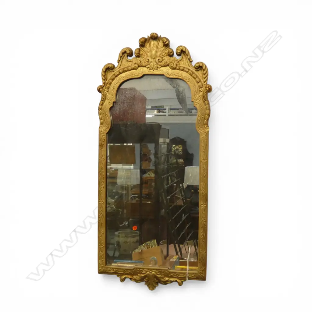GILT FRAMED MIRROR 965x435mm Image 1++