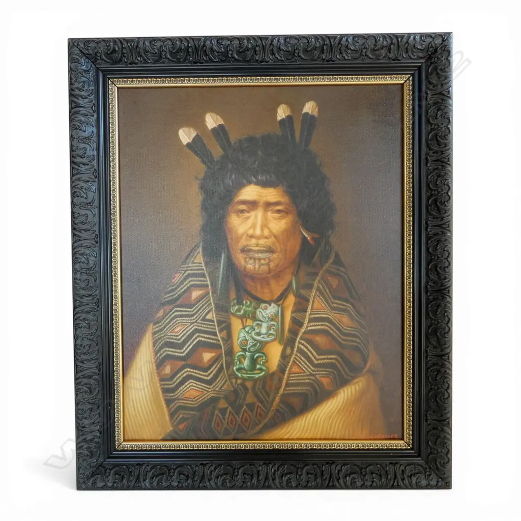 LINDAUER PRINT, RANGI TOPEORA, 440x350mm Image 1++