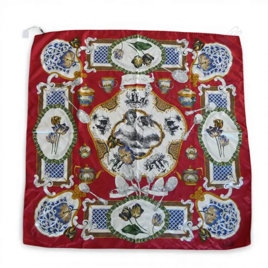 GIANFRANCO FERRE ITALIAN SILK SCARF