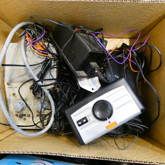 ASST. MODEL RAILWAY ELECTRONIC CONTROLS