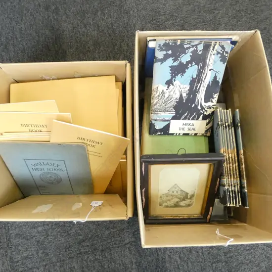 COLLECTION OF EPHEMERA RELATING TO ARTIST HELLMUTH WEISSENBORN - SEE DESCRIPTION BELOW