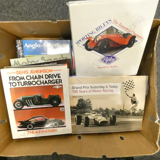 MOTOR RACING BOOKS