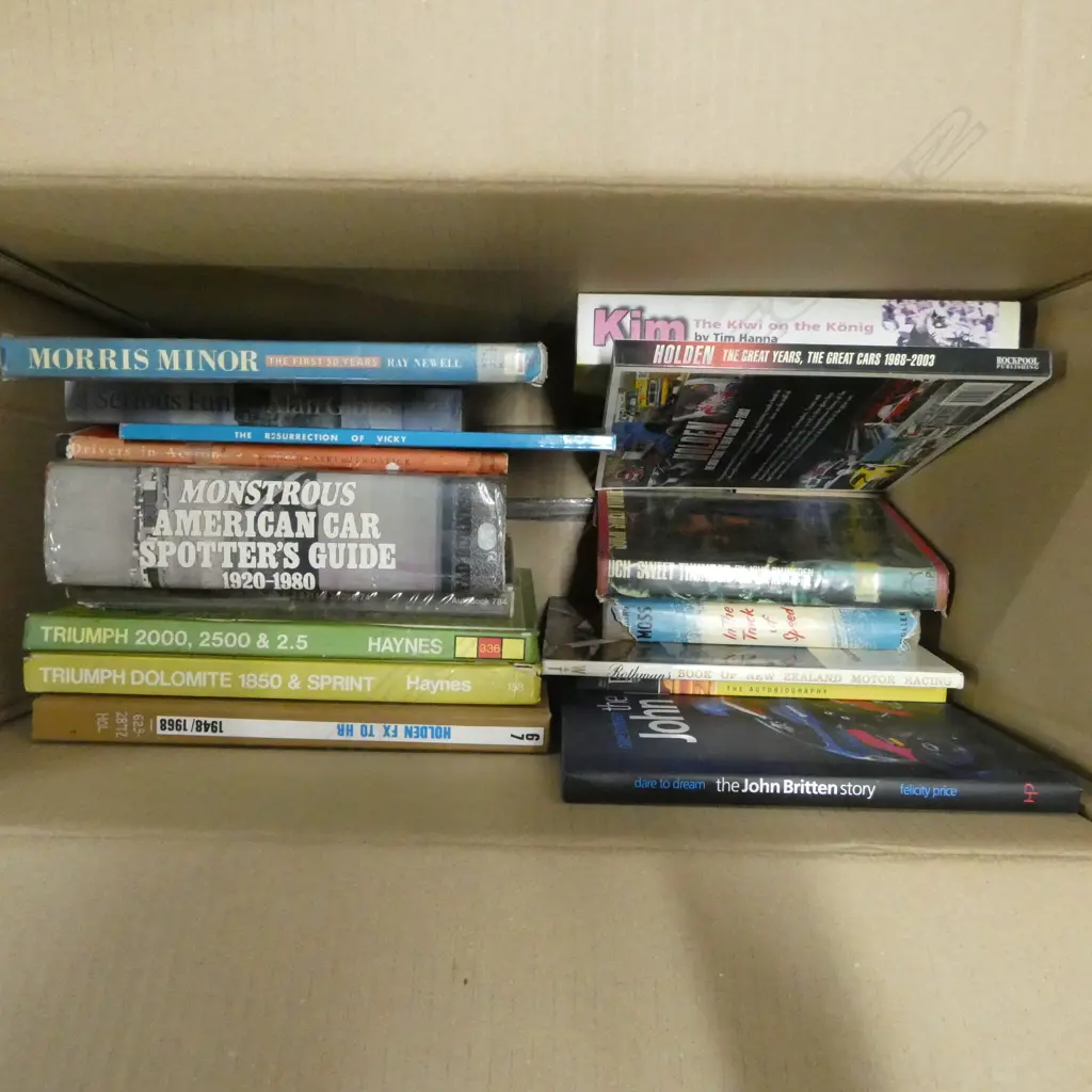 ASST. BOOKS; CARS / MOTORING INTEREST Image 1++